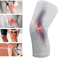 Unisex Bamboo Charcoal Elastic Warm Knee Sleeves