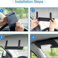 Automobile Car Sunshade Paper Towel Box
