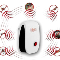 Ultrasonic Pest Repeller for Mosquito, Cockroaches, etc (Pack of 2)
