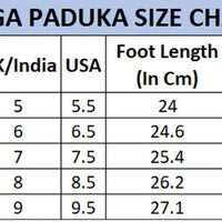 Acupressure and Magnetic Therapy Paduka Slippers for Full Body Blood Circulation For Men and Women