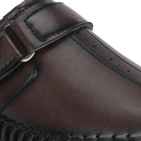 Men's Bantu Style Brown Loafer Casual Shoe