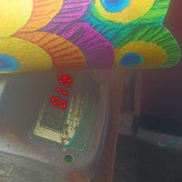 Non-Slip Peacock Mat (Pack of 2)